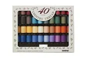 Brother mat broderitråd 40 rl.