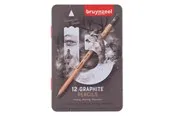 Bruynzeel Expression Graphite Pencils Tin 12