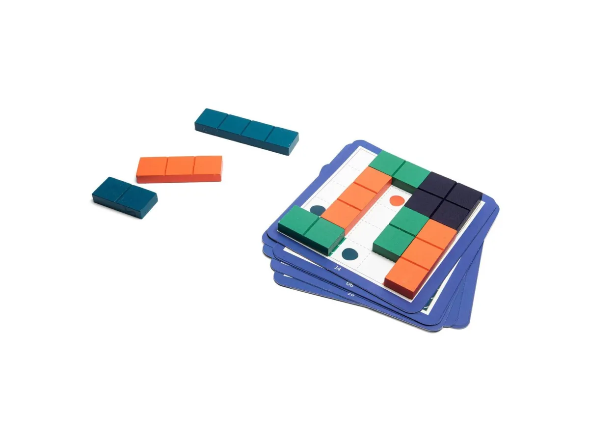 BS Toys Square Puzzle Wood - Shape Game Holz