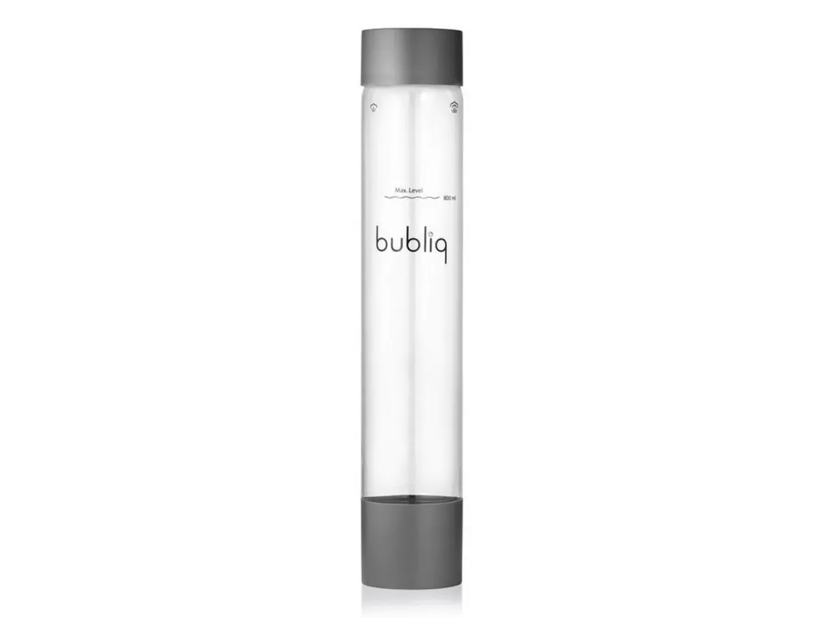 Bubliq Matte grey bottle for bubliq drink carbonator