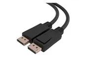 C2G 10ft (3m) TAA-Compliant DisplayPort Cable with Latches - 8K 60Hz - DisplayPort cable - DisplayPort to DisplayPort - TAA Compliant - 3 m