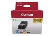 Canon CLI-551 / 6509B015 Multipack - Tintenpatrone Cyan