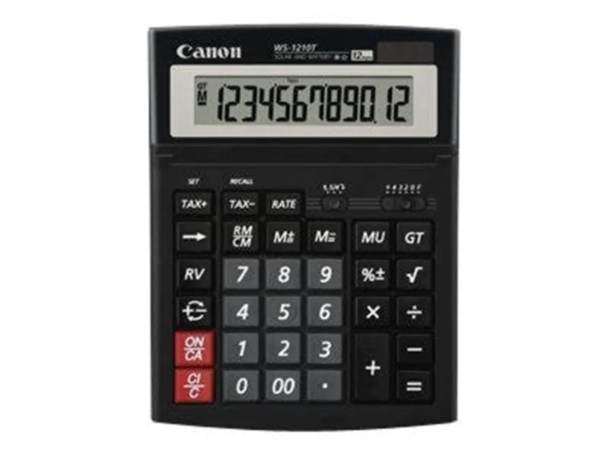 Canon WS-1210T Desktop Calculator