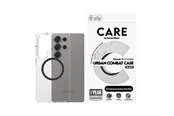 CARE by PanzerGlass Flagship Case Transparent Urban Combat w. Black QI Compatible Samsung Galaxy S25 Ultra