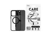 CARE by PanzerGlass Flagship Case Transparent Urban Combat w. Black MagSafe iPhone 15 Pro Max