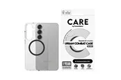 CARE by PanzerGlass Flagship Case Transparent Urban Combat w. Black QI Compatible Samsung Galaxy S25+