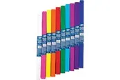 CENTRUM Crepe Paper 50cm*2m. ASS.10 rll.