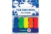 CENTRUM Indeksfaner 45*12mm 5 neonfarver ass.