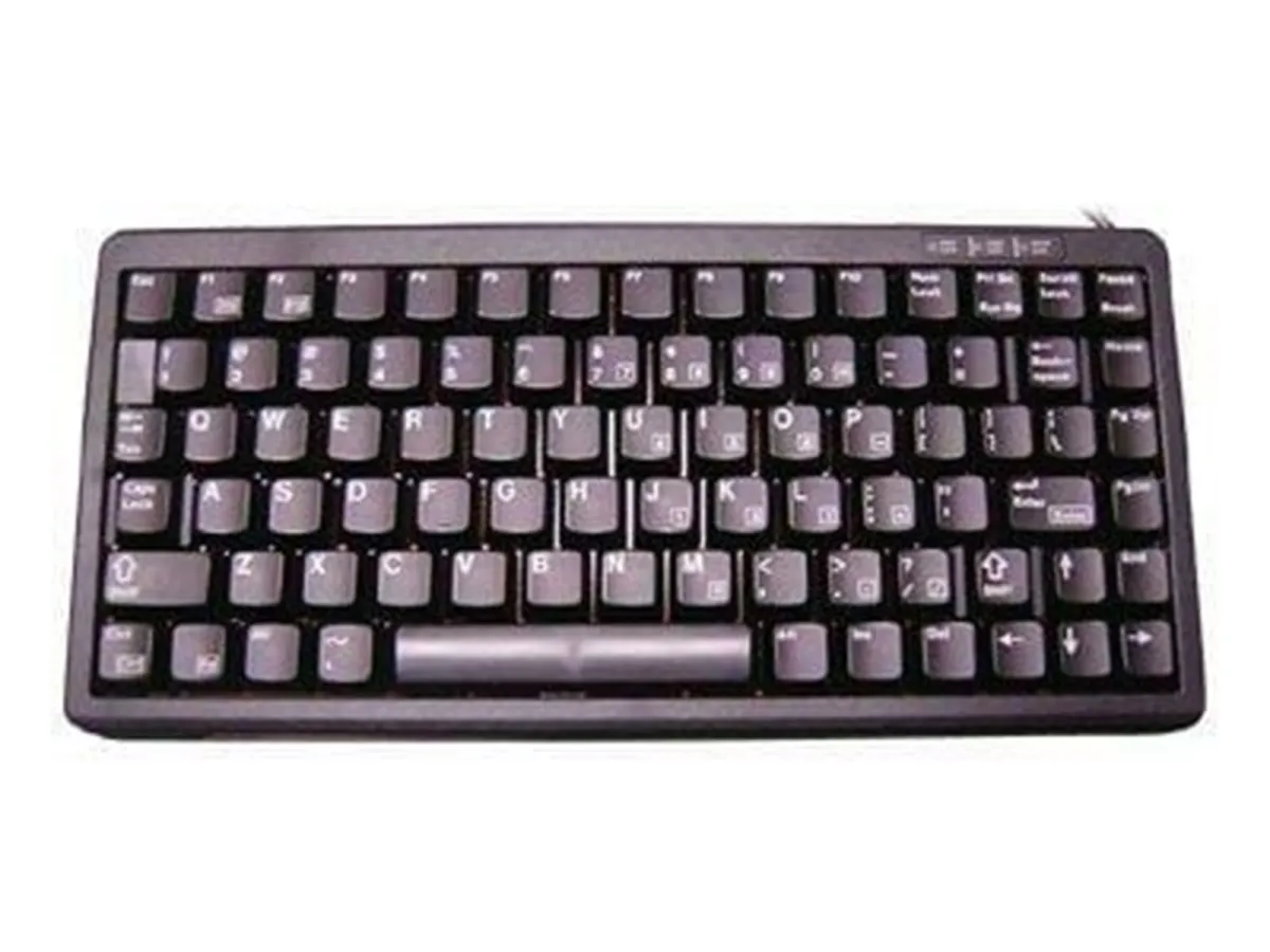 Cherry Compact-Keyboard G84-4100 - Tastaturen - Englisch - Schwarz