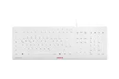 Cherry STREAM - keyboard - German - Tastaturen - Deutsch - Weiss