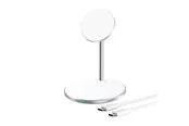 Choetech Wireless charger T581-F with stand (white)