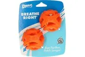 CHUCKIT - Breathe Right Fetch Ball Medium 6.5cm 2 pk - (CHUC32141)