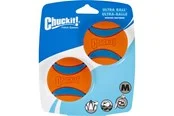 CHUCKIT Ultra Ball Medium 6cm (2-Pack)