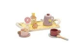 Classic World Wooden Tea Set Grace with Tray 14 pcs.