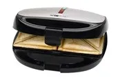 Clatronic ST/WA 3670 - sandwich maker / waffle maker / grill - black/inox