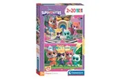 Clementoni Jigsaw Puzzle Super Color Super Kittens 2x20pcs.
