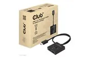 Club 3D CSV-1384 - video/audio switch - 2-in-1 bi-directional - 2 ports