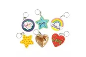 Colorations - Make Your Own Keychain Set of 12