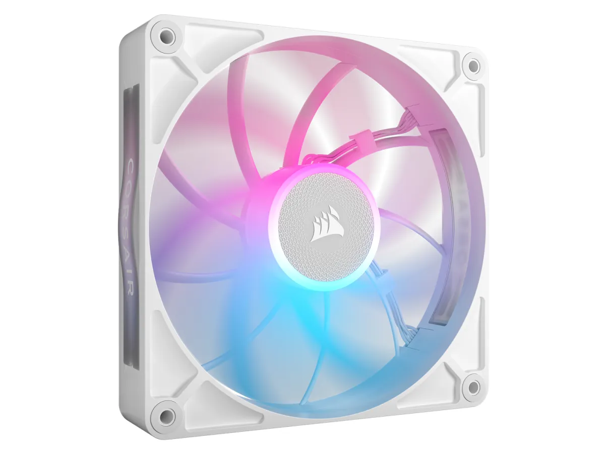 Corsair iCUE LINK RX140 RGB MAX - Gehäuselüfter - 140mm - Weiß mit RGB-Beleuchtung - 36 dBA