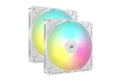 Corsair RS140 ARGB - dual pack - Gehäuselüfter - 140mm - Weiß mit RGB-Beleuchtung - 36 dBA