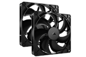 Corsair RS140 - dual-pack - Gehäuselüfter - 140mm - Schwarz - 36 dBA
