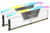 Corsair Vengeance RGB DDR5-6000 - 32GB - CL30 - Dual Channel (2 pcs) - Intel XMP - Weiß mit RGB