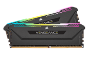 Corsair Vengeance RGB PRO SL DDR4-3200 - 32GB - CL16 - Dual Channel (2 pcs) - AMD Optimized - Schwarz mit RGB