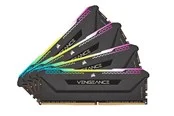 Corsair Vengeance RGB PRO SL DDR4-3200 - 32GB - CL16 - Quad Channel (4 pcs) - Intel XMP - Schwarz mit RGB