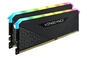 Corsair Vengeance RGB RS DDR4-3200 - 16GB - CL16 - Dual Channel (2 pcs) - AMD Optimized - Schwarz mit RGB