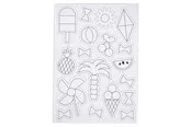 Creativ Company Color your own Magnets - Summer