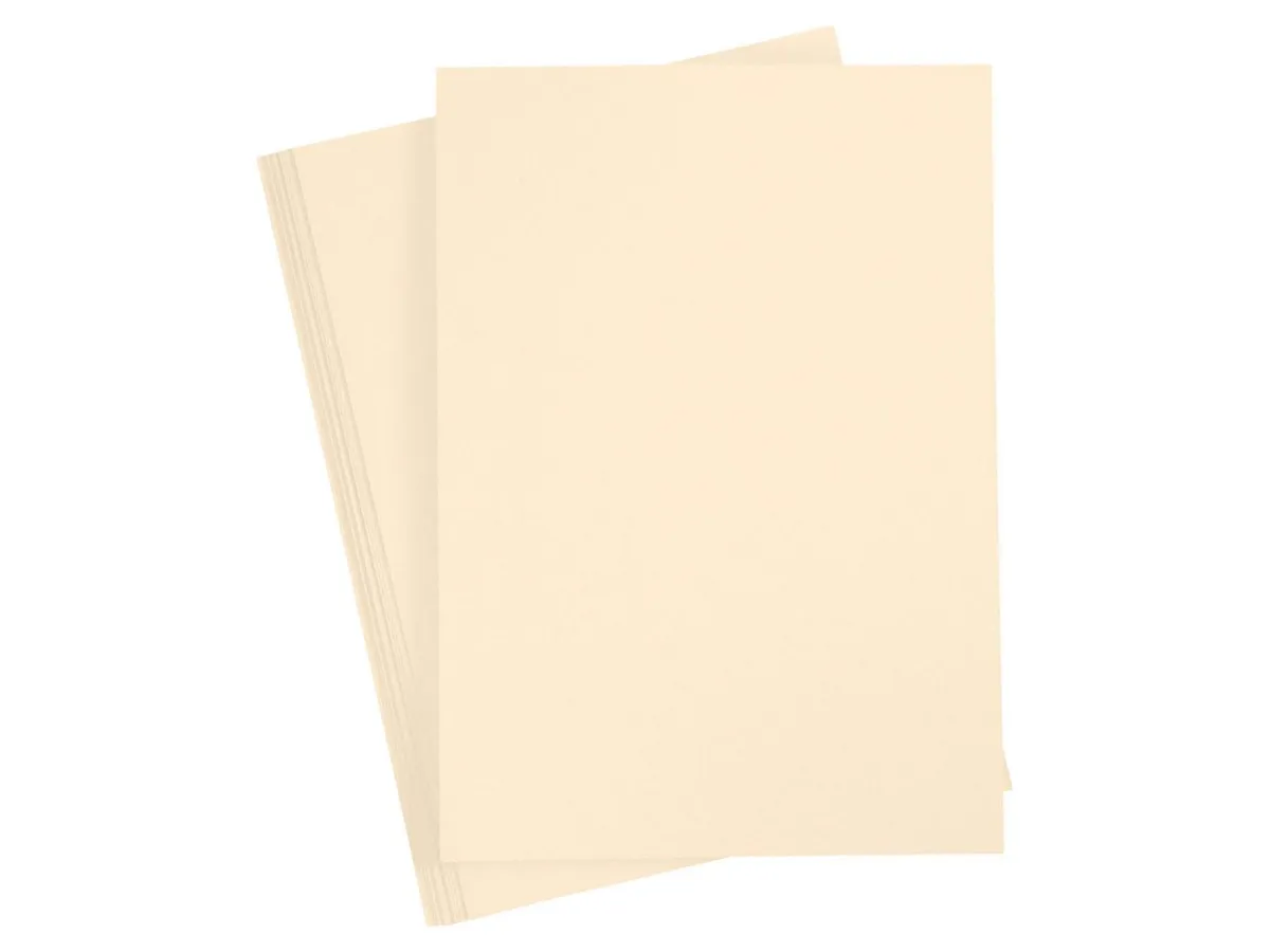 Creativ Company Colored Cardboard Sand color A4 20 sheets