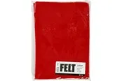 Creativ Company Craft felt Red A4 10 sheets
