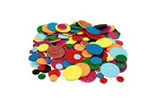 Creativ Company Foam Shapes Glitter Circles 150pcs.