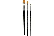 Creativ Company Gold Line Brushes 3 pcs.