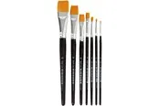 Creativ Company Gold Line Brushes - 7 mixed