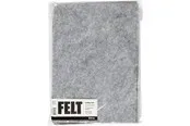 Creativ Company - Hobby Felt Gray A4 Mottled
