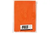 Creativ Company Hobby Felt Orange A4 10 Sheets