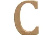 Creativ Company Letter C MDF 13cm 1pc.