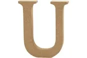 Creativ Company Letter U MDF 13cm 1pc.