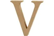 Creativ Company Letter V MDF 8cm 1pc.