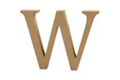 Creativ Company Letter W MDF 8cm 1pc.
