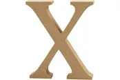 Creativ Company Letter X MDF 13cm 1pc.