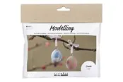 Creativ Company - Mini Hobby Set Modeling Marbled Eggs