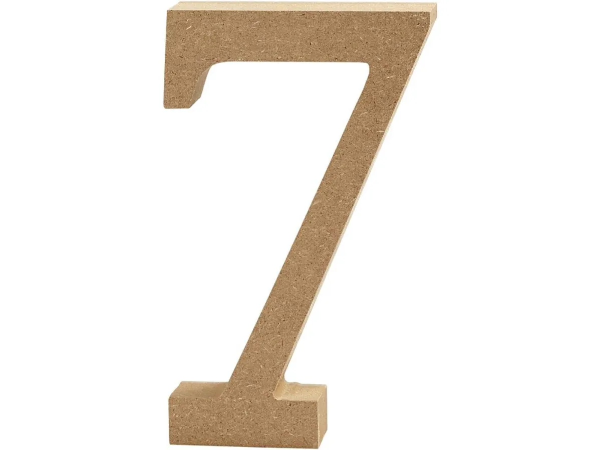 Creativ Company Number 7 MDF 13cm 1pc.