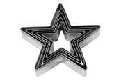 Creativ Company - Star cookie cutters 5 pcs.