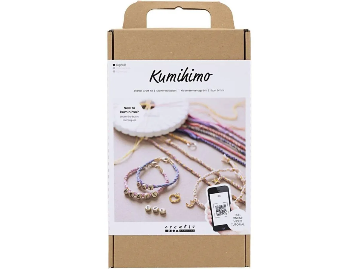 Creativ Company Starter Craft Kit Kumihimo