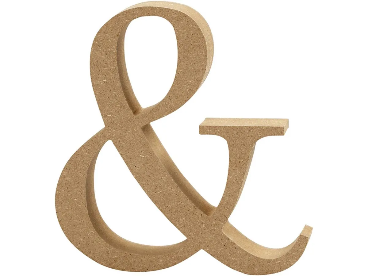 Creativ Company Symbol & MDF 8cm 1pc.