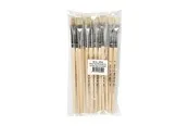 Creativ Company Wooden brushes - Nr. 12 Short handle 12pcs.