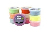 Creative Company Silk Clay - Basic Colours (10 × 40 g)