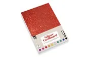 Creative Craft Group Cardboard A4 Glitter 200g 10 sheets ass.
